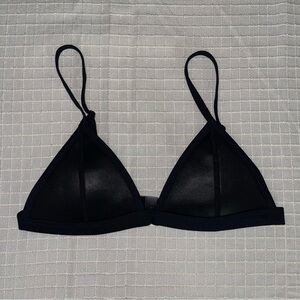 Triangl Swimwear Black Bikini Top